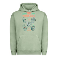 Pigment Oil Green THE YOUNG ONES Urban Hoodie - ArtChic