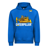 Cobalt bulldozercat 1 Urban Hoodie - ArtChic