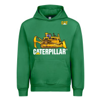 Emerald bulldozercat 1 Urban Hoodie - ArtChic