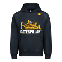 Navy bulldozercat 1 Urban Hoodie - ArtChic