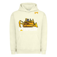 Pigment Pistachio bulldozercat 1 Urban Hoodie - ArtChic