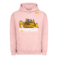 Pigment Salmon bulldozercat 1 Urban Hoodie - ArtChic