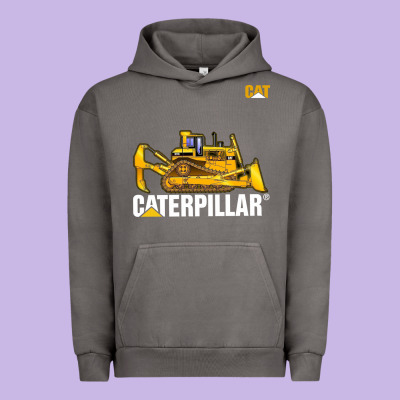 Bulldozercat 1 Urban Hoodie Designed By Artchic
