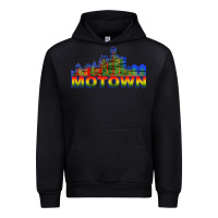 Black MOTOWN Urban Hoodie - ArtChic
