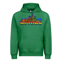 Emerald MOTOWN Urban Hoodie - ArtChic