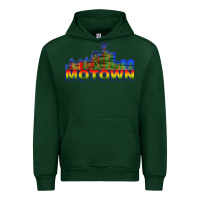 Forest Green MOTOWN Urban Hoodie - ArtChic