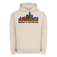 Pigment French Oak MOTOWN Urban Hoodie - ArtChic