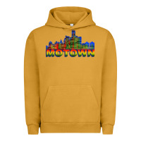Pigment Peanut Butter MOTOWN Urban Hoodie - ArtChic