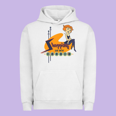The Jetsons Jane Jetson Shopping Is My Cardio Premium T Shirt Urban Hoodie Designed By Artchic