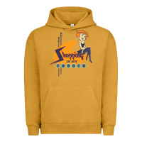 Pigment Peanut Butter the jetsons jane jetson shopping is my cardio premium t shirt Urban Hoodie - ArtChic