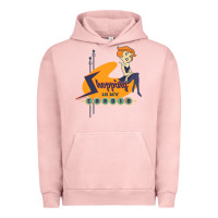 Pigment Salmon the jetsons jane jetson shopping is my cardio premium t shirt Urban Hoodie - ArtChic