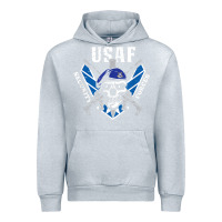 Heather Grey US Air Force Security Forces Urban Hoodie - ArtChic