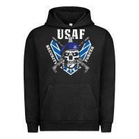 Pigment Black US Air Force Security Forces Urban Hoodie - ArtChic
