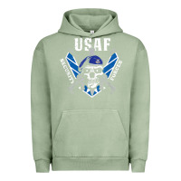 Pigment Oil Green US Air Force Security Forces Urban Hoodie - ArtChic