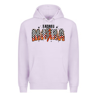 Lilac baddas mama Premium Hoodie - CowhideDigitalArt