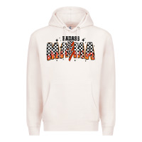 Pale Pink baddas mama Premium Hoodie - CowhideDigitalArt