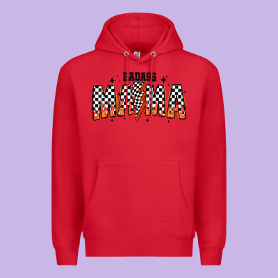 Baddas Mama Premium Hoodie Designed By Cowhidedigitalart