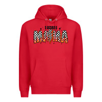 Red baddas mama Premium Hoodie - CowhideDigitalArt
