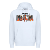 White baddas mama Premium Hoodie - CowhideDigitalArt