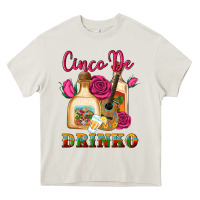 Cream cinco de drinko Heavy Core Tee - Artiststas