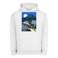 Pigment Lunar Rock initial d poster hipster Urban Hoodie - ArtChic