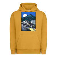 Pigment Peanut Butter initial d poster hipster Urban Hoodie - ArtChic