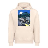 Sandshell initial d poster hipster Urban Hoodie - ArtChic