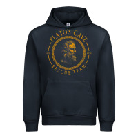Navy platos cave rescue team ancient greek philosophy p Urban Hoodie - ArtChic