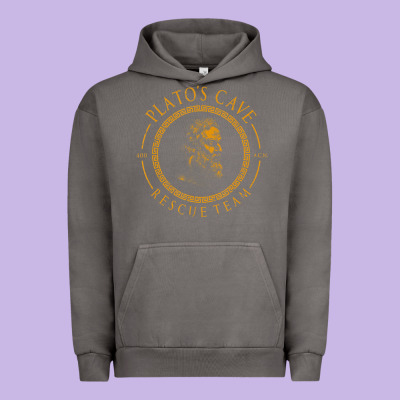 Platos Cave Rescue Team Ancient Greek Philosophy P Urban Hoodie Designed By Artchic