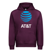 Mauve Wine At&t Urban Hoodie - ArtChic
