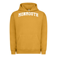 Pigment Peanut Butter Monmouth Arch Retro University Style Urban Hoodie - ArtChic