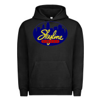Pigment Black skyline chili Urban Hoodie - ArtChic