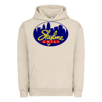 Pigment French Oak skyline chili Urban Hoodie - ArtChic