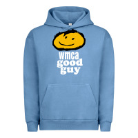 Pigment Pebble Blue wmca good guy Urban Hoodie - ArtChic