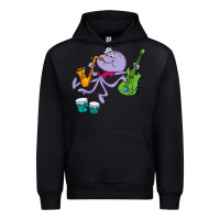 Black squiddly diddly Urban Hoodie - ArtChic