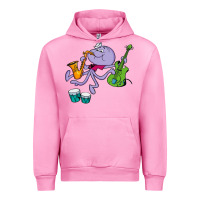 Fuchsia Pink squiddly diddly Urban Hoodie - ArtChic