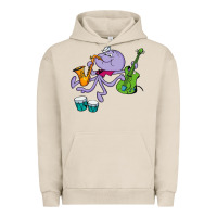 Pigment French Oak squiddly diddly Urban Hoodie - ArtChic