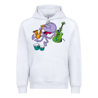 White squiddly diddly Urban Hoodie - ArtChic