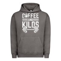 Pigment Tornado Coffee And Kilos Weightlifting Gift Urban Hoodie - ArtChic