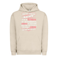 Pigment French Oak Aunt I m A Big Cup Of Wonderful Funny Aunt Gift Tee Urban Hoodie - trangStudio