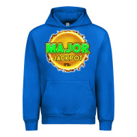 Cobalt MAJOR JACKPOT Design - Pokie Designs Urban Hoodie - ArtChic