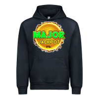 Navy MAJOR JACKPOT Design - Pokie Designs Urban Hoodie - ArtChic