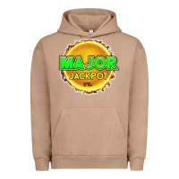 Pigment Burro MAJOR JACKPOT Design - Pokie Designs Urban Hoodie - ArtChic