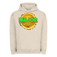 Pigment French Oak MAJOR JACKPOT Design - Pokie Designs Urban Hoodie - ArtChic