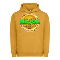 Pigment Peanut Butter MAJOR JACKPOT Design - Pokie Designs Urban Hoodie - ArtChic