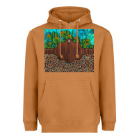 Meerkat custom cactus and sunflowers leopard turquoise Heavyweight Hoodie - Artiststas