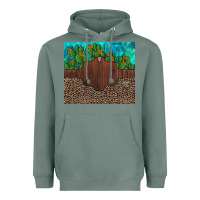 Sage custom cactus and sunflowers leopard turquoise Heavyweight Hoodie - Artiststas