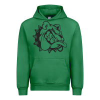 Emerald english bulldog Urban Hoodie - ArtChic
