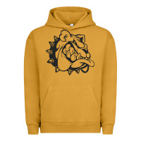Pigment Peanut Butter english bulldog Urban Hoodie - ArtChic