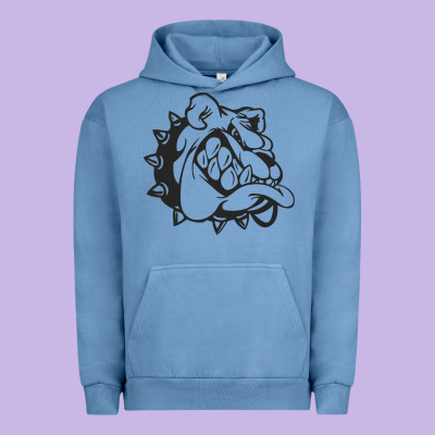 English Bulldog Urban Hoodie Designed By Artchic